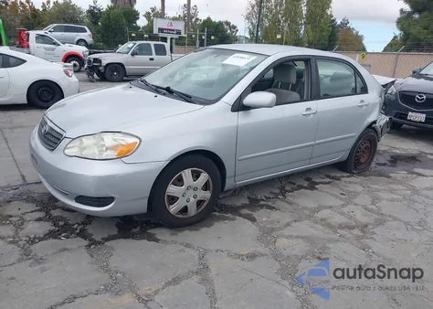 2006 Toyota Corolla Le из США, поврежденный, VIN JTDBR32EX60085950